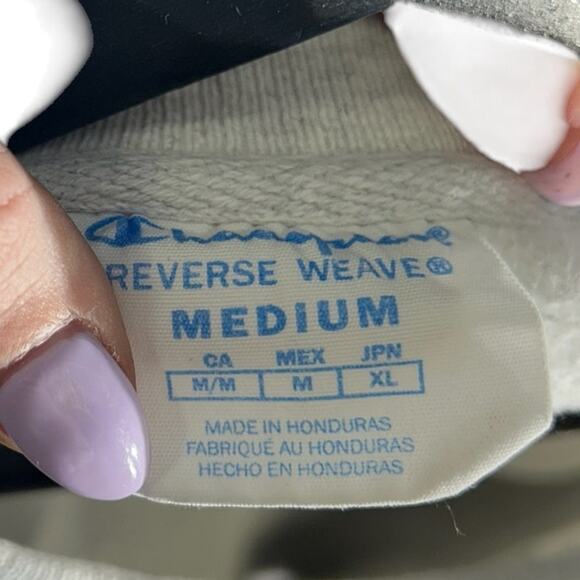 Champion Reverse Weave Buford Wolves Spellout Crewneck - Picture 7 of 7